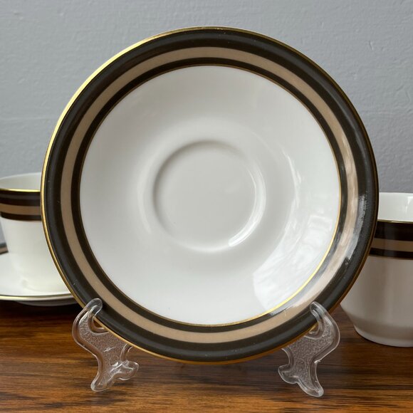 2 Fine Bone China Tea Pairs Cadenza H 5046 Royal Doulton 1976 - Picture 4 of 12